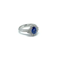 Anello Golay Donna in Oro bianco Zaffiro blu 1.02 Ct ACL004WDIZB - ACL004WDIZB
